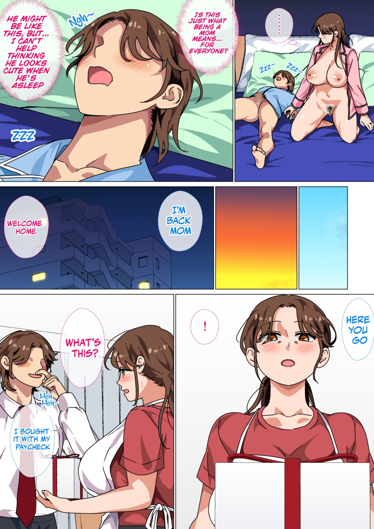 Hentai Manga Comic-It's a Mother's duty to take care of her son's Sexual Needs!-Read-36